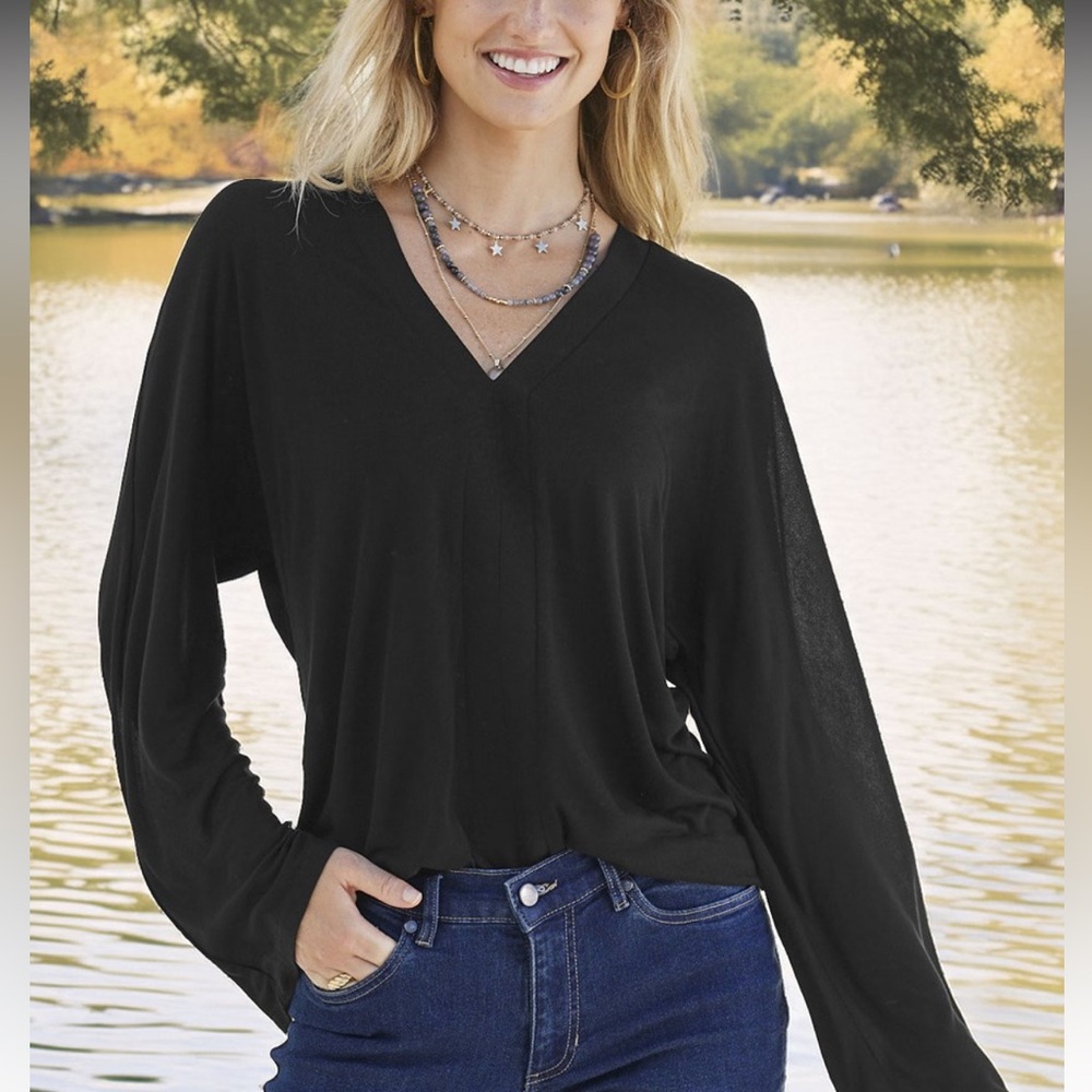 Lascana Venus long-sleeved dolman top small